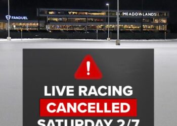 Meadowlands cancels live racing Saturday